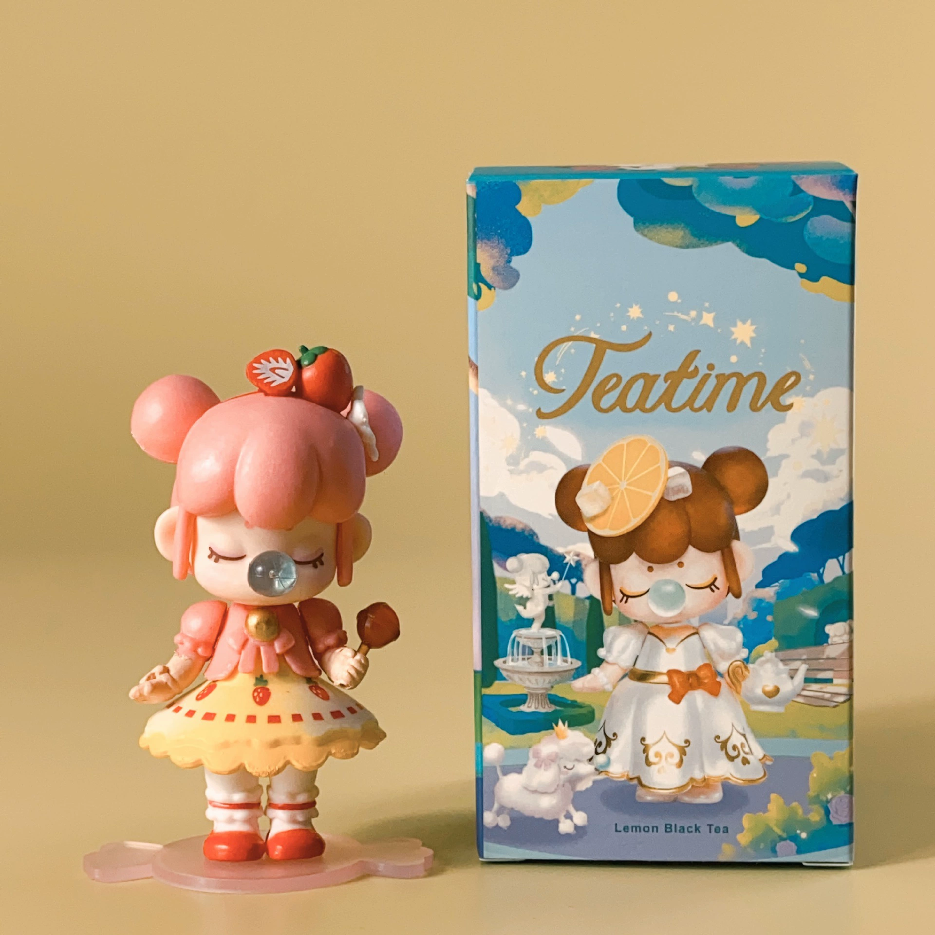 Если серия Blind Box мечта дневной чай Чуншен Ся Чанлинсен дует пузырь-девушка украшения ручной работы