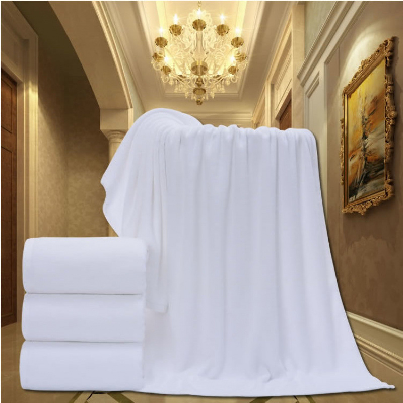 cotton soft white bath towel