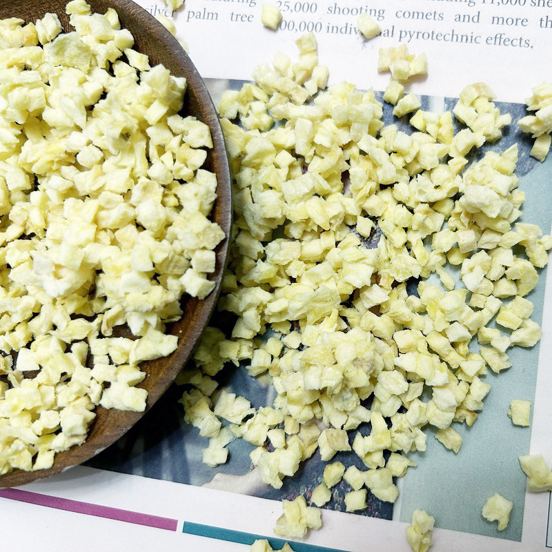 卉源堂 批發脫水蘋果粒 蘋果丁 蘋果顆粒 5*5mm蘋果乾 烘乾蘋果丁