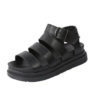 Платформенные сандалии (Martens) женские, летние пляжные, большие размеры EU 35–43