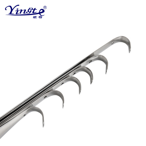 Shoehorn metal hook extended shoehorn 42/58/70/80cm shoe slide household small shoe lift