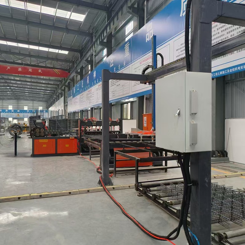 全自动焊网机生产线 自动码垛 网片焊接加工 自动排焊机