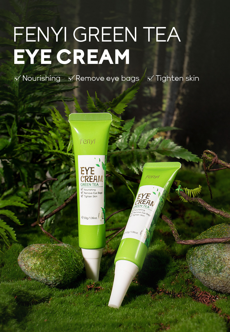 FENYI Green Tea Eye Cream 30g hydrates and moisturizes the eye skin. Cross-border manufacturer wholesale in stock undefined