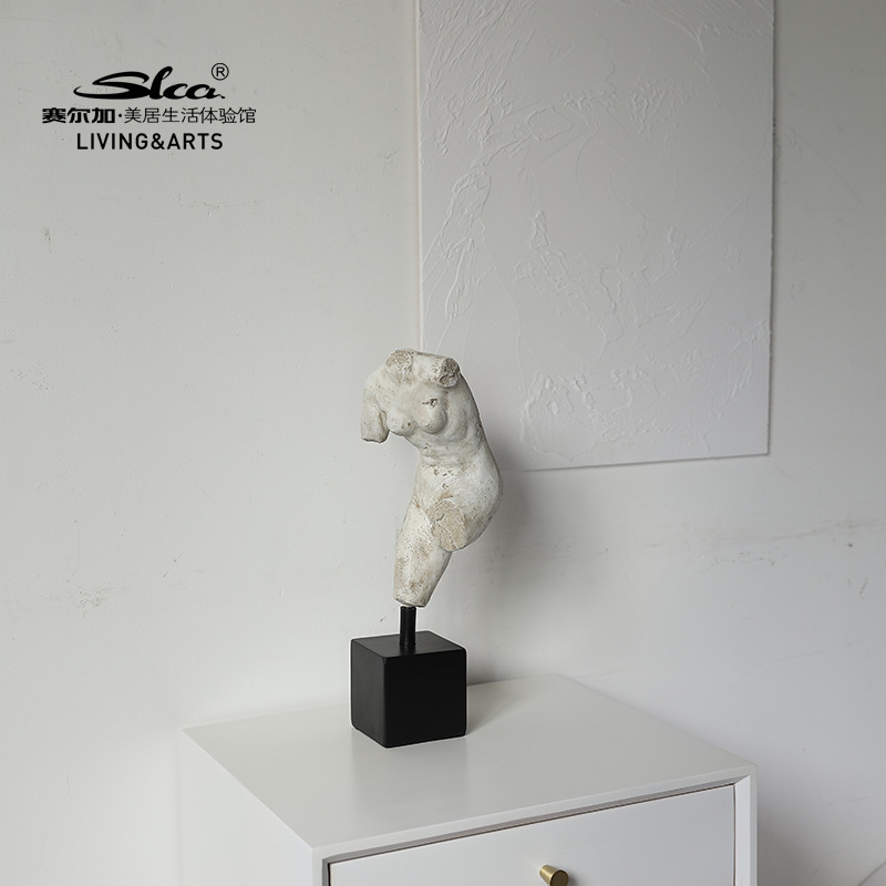 Creative Art Sketch Broken Arm Sculpture Ornaments Resin Crafts Home Decorations Living Room Entrance Furnishings Wholesale