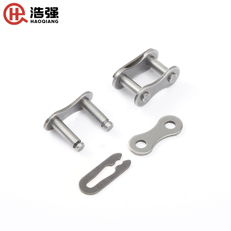 Соединитель для роликовой цепи 16B / одинарный ряд / двойной ряд / тройной ряд / половинное звено / цепное звено / промышленная цепь напрямую от производителя