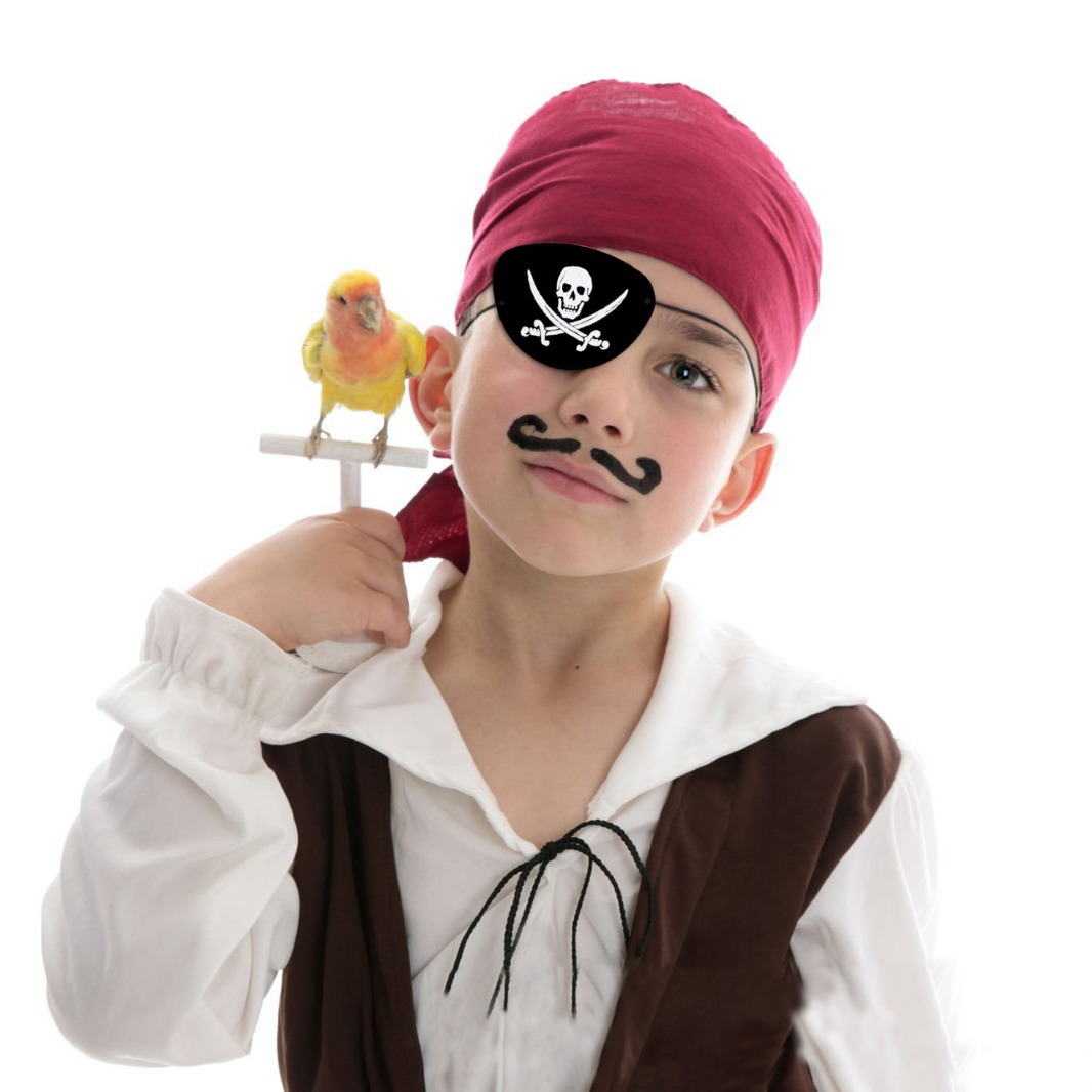 Inventario de Halloween Pirata Skull Eye Mask Decoración creativa Ciclón Pirata Skull Eye Mask props de baile