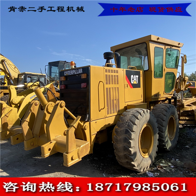供应美国原装进口二手卡特140H平地机,外贸进出口刮平机