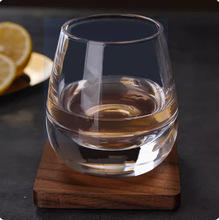 水晶玻璃短饮威士忌酒杯醇厚轻奢洋酒杯子手工厚底水晶玻璃烈酒杯