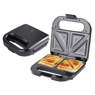 Household Sandwich Oven Breakfast Light Food Machine Heated Toast Toaster Waffle Machine Double Plate Multi-Function Frying