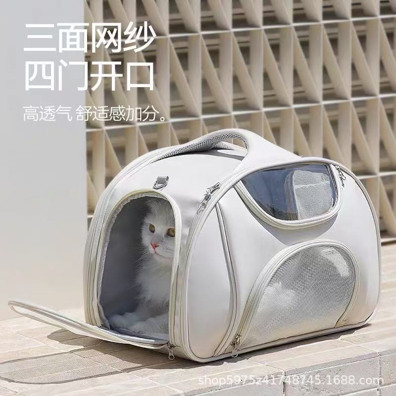 猫のカバンの大容量の外出携帯猫の外で犬の外で大きいサイズの軽車の神器のペットのリュックサックを持ちます。|undefined