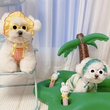 宠物太阳镜太阳花猫咪狗狗墨镜多巴胺耍酷眼镜创意搞怪饰品拍照道