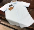 Sky blue short sleeve war horse
