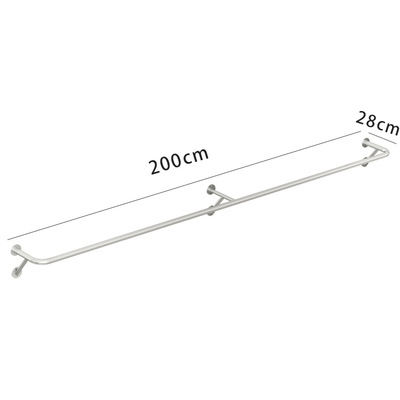 벽에서 길이 200cm 28cm V 자형
