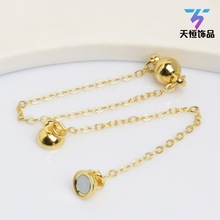 18K����ɫ���Fʯ�� �����朏��Ŵ��F��DIY��������U朴�����