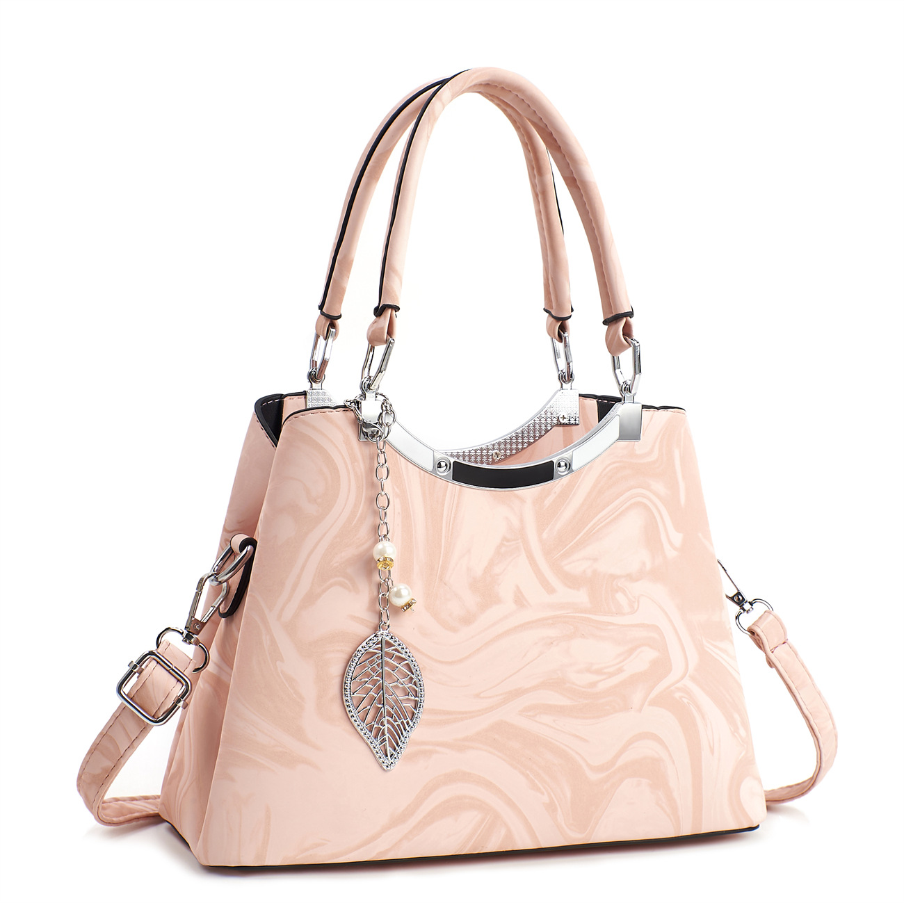 Estilo occidental 2025 color sólido nuevo estilo de gran capacidad casual moda textura viajero bolso de mensajero de un solo hombro mujer