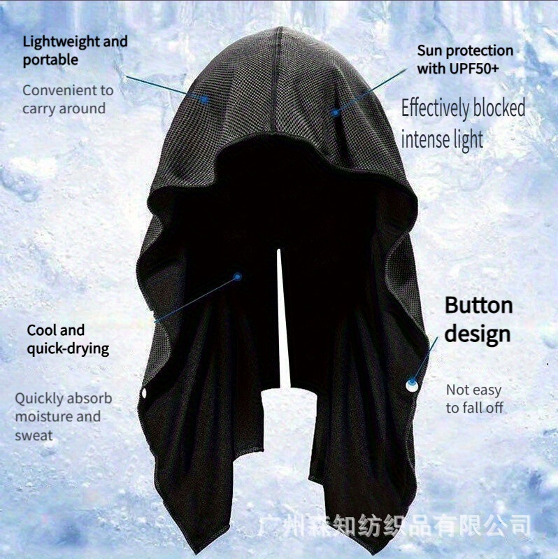 U-Shaped Cold Sweatshirt Towel Gym Beach Camping Style Construction Sun Protection Quick-Drying Sports Towel Headscarf U-Shaped Cold Sweatshirt Towel Gym Beach Camping Style Construction Sun Protection Quick-Drying Sports Towel Headscarf