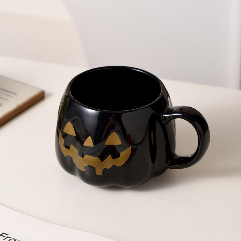 クロスボーダー新しいハロウィンカボチャカップクリエイティブマグレトロホリデーウォーターカップ実用的なカップカボチャカップ|undefined