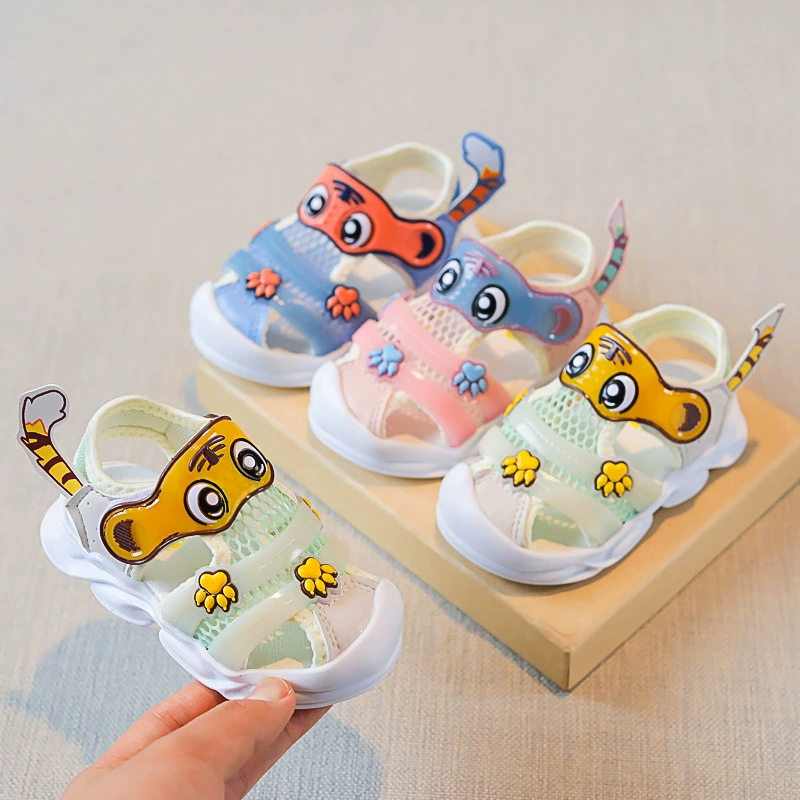 Детские сандалии для мужчин и женщин Детская обувь для малышей на мягкой подошве