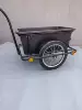 Plastic bucket solid wheels with free linker