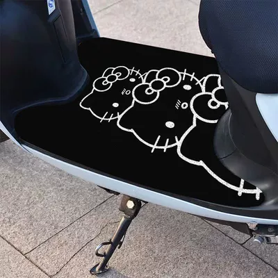 Avtomobil döşəmə paspasları — for Electric Bikes, Can Be Cut - zx-kitty-foot-pad-10-3060-silk-circle-small-self-cutting