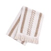 Retro two-color woven country decorations, cotton and linen, American style