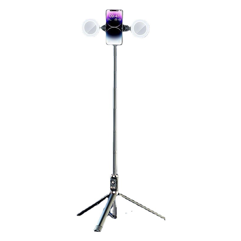 Palo de selfie de 1.7M con control remoto Bluetooth para TikTok, soporte para teléfono con fotografía remota, trípode para transmisión en vivo y grabación vertical