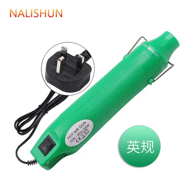 Repair kit soft pottery making tools wholesale - color-changing-film-hot-air-gun-green-english-rules