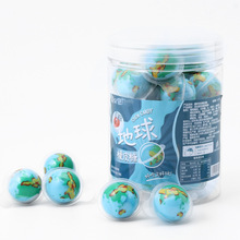 3D地球爆浆软糖眼球夹心软糖高颜值熊猫墩糖果学校小卖部零食糖果