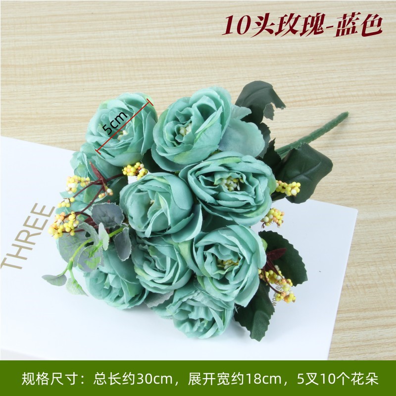 10 rose blue
