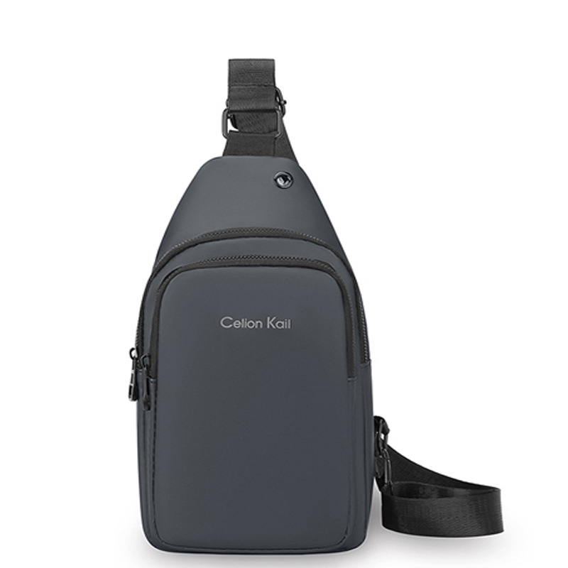 Bolso de pecho para hombre Mini bolso de mensajero de hombro casual 2025 primavera nueva moda casual todo fósforo bolso diagonal en el pecho