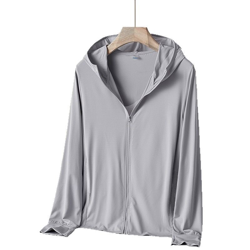 Trajes de protección solar transfronterizos anti-UV, ropa de protección solar para hombres y mujeres, ropa de piel, abrigo ligero de verano, ropa de pesca
