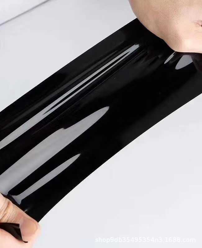 Imported Tpu Super Bright Piano Black Color Changing Film Bright Black Full Car Car Clothing Matte Color Changing Modified Paint Protective Film
