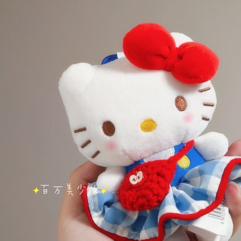 苹果挎包大摆裙kitty挂件新款哈喽kitty包包挂饰kt猫送闺蜜礼物女|undefined