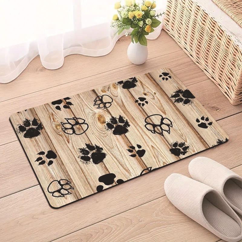 Transfronterizo TEMU alfombra de piso para mascotas resistente al desgaste se puede cortar alfombra de piso de barro de diatomeas absorción de agua americana alfombra antideslizante de secado rápido image 14