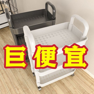 美容院專用小推車美容車三層理發店美發美甲手推工具車收納置物架