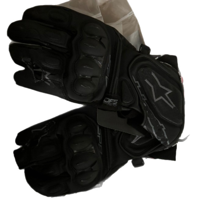Cuatro estaciones guantes de pantalla táctil de cuero guantes de motocicletas guantes de ciclismo jinetes de carretera guantes antideslizantes resistentes al desgaste