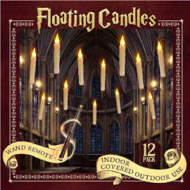 万圣节LED悬浮蜡烛灯Floating Candles