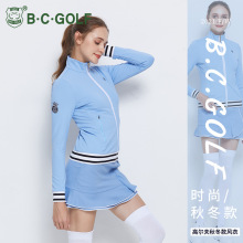 BCGOLF高尔夫服装 女款风衣运动上衣 女式秋款衣服 长袖上衣