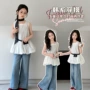 夏季大童女童新款牛仔裤