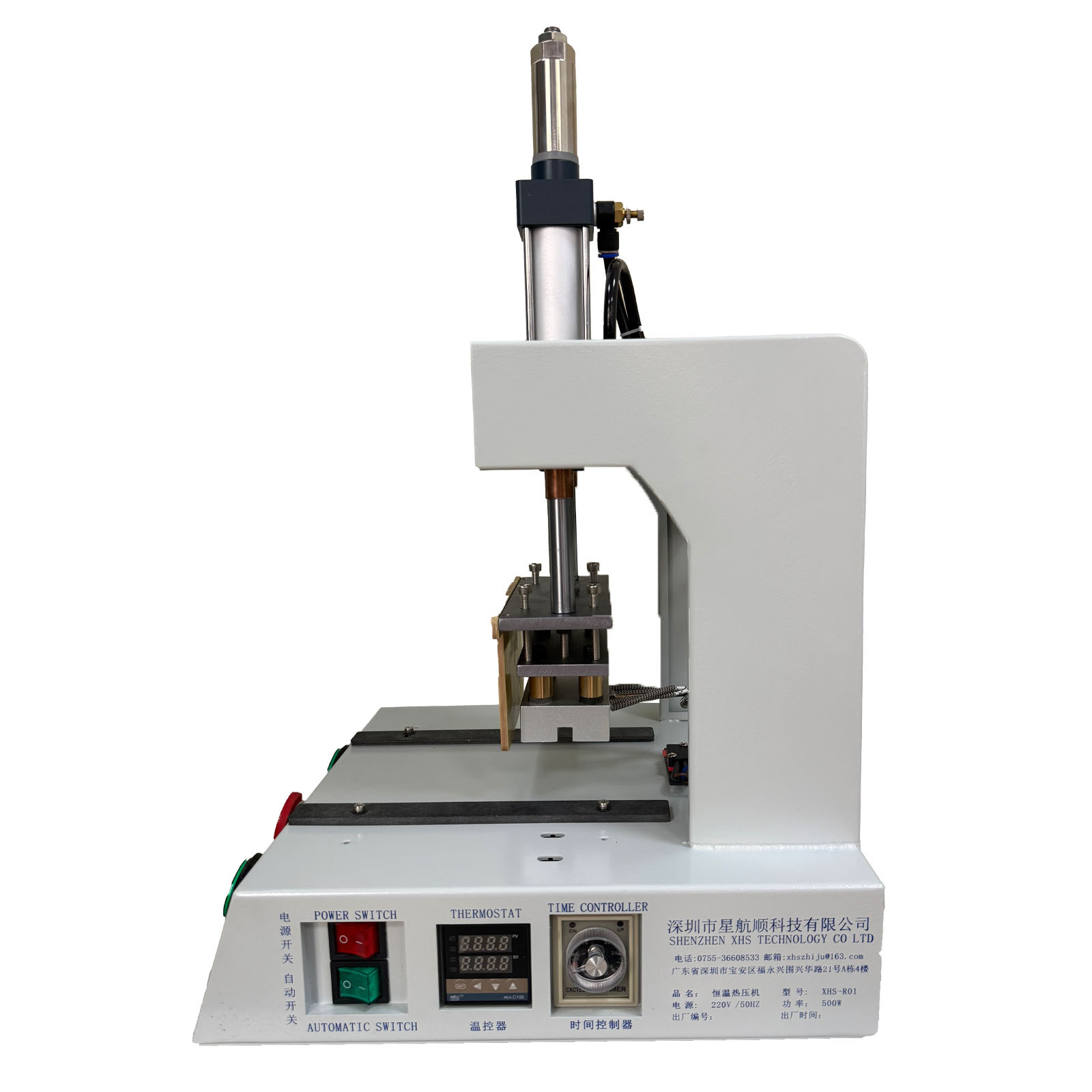 Cross-Border Pneumatic Heat Press Machine for Plastic Phone Case Shaping and Electronic Product Hot Melt Welding Heatpressmachine 4