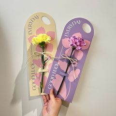 一輪の花束用包装箱、手持ち花カード、フラワーアレンジメント用箱、手持ち花袋、教師の日の花用ハンドバッグ