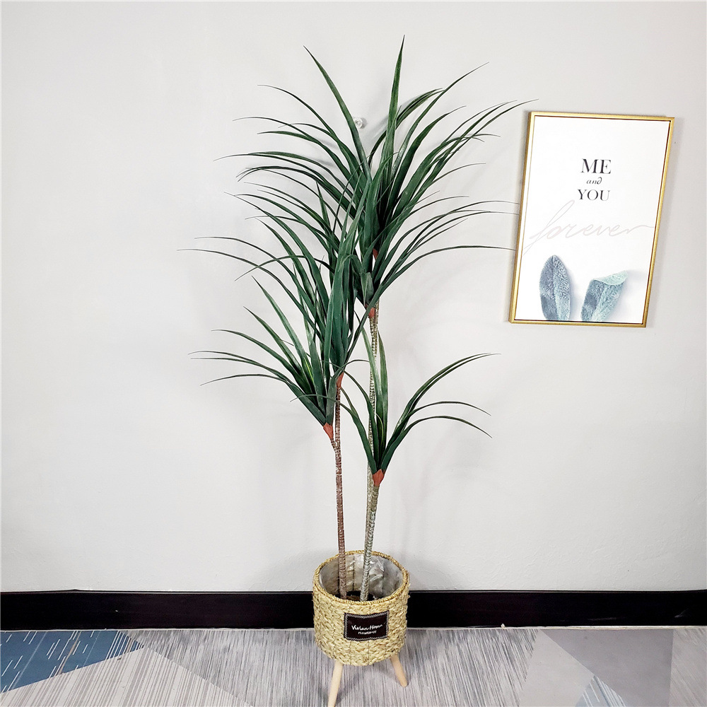 Planta de simulación, girasol, árbol de hierro, árbol de interior y exterior, planta grande, planta en maceta, centro comercial, decoración de paisajismo de árbol de hierro