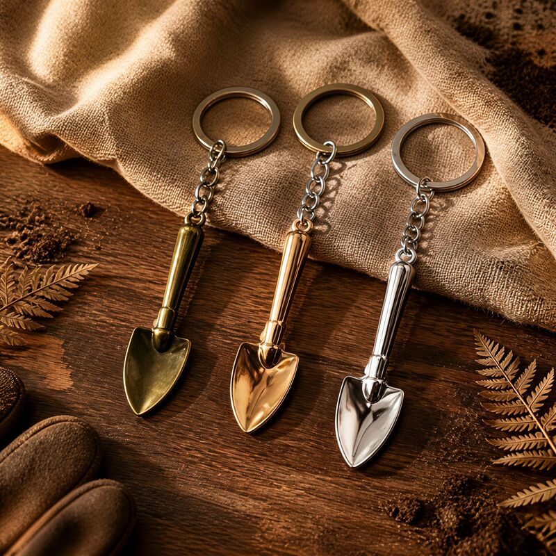 Simulation Tool Keychain Metal Creative Shovel Hammer Car Small Gift Pendant Wholesale Gold Shovel for Good Fortune Simulation Tool Keychain Metal Creative Shovel Hammer Car Small Gift Pendant Wholesale Gold Shovel for Good Fortune