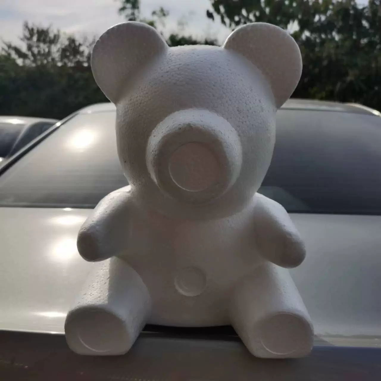 Rose Bear Unicorn Foam Handmade DIY Model Model
