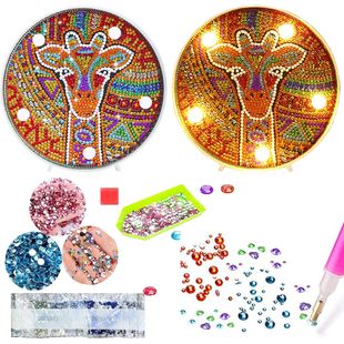 �¿�DIY�ʯ��LED�� ��ݱ�_5D������c荕�׿�����ʯ��Сҹ��A
