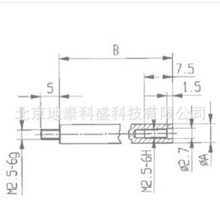 德国凯发Kaefer延长杆,测量头延长件,Kaefer测量头 kafer凯发测头