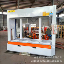 铝蜂窝板全自动冷压机 50T液压双缸压板机 复合板材压合机器厂家