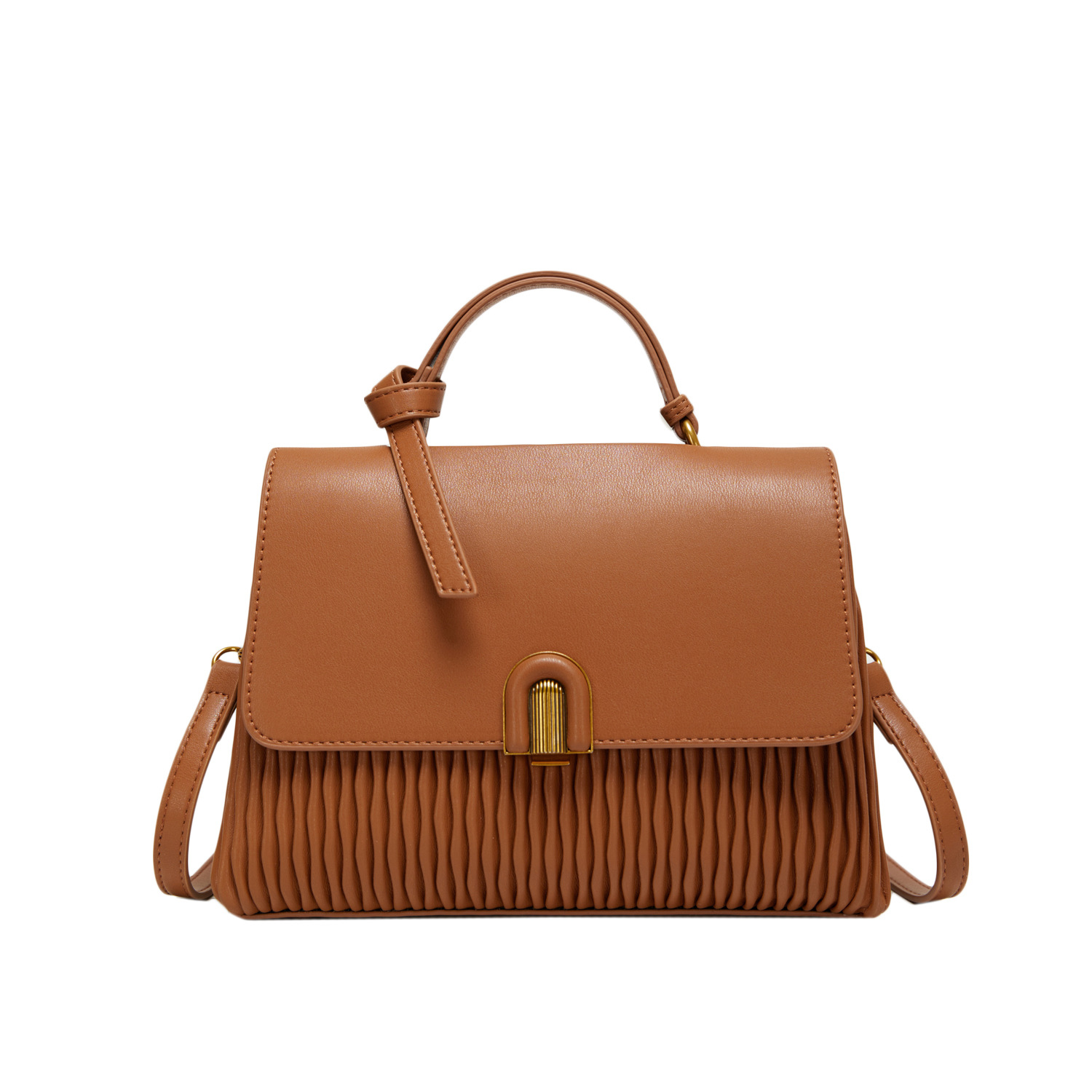 New Style Women's Handbag, Fashionable, Large Capacity, Soft Leather, Commuter Crossbody Bag_voghion.com