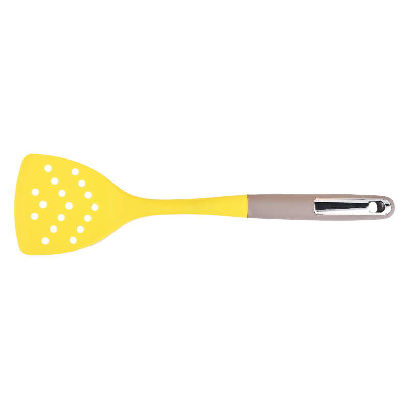 Nuevo estilo europeo antiadherente panela de cocina de dos colores, panela de cocina especial, pala de cocina doméstica, set de utensilios de cocina de cocina de cocina