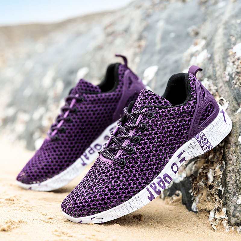 2023 primavera y verano transfronterizos nuevos zapatos de deporte casuales de tamaño grande hueco transpirable pareja zapatos de playa suaves antideslizantes image 2